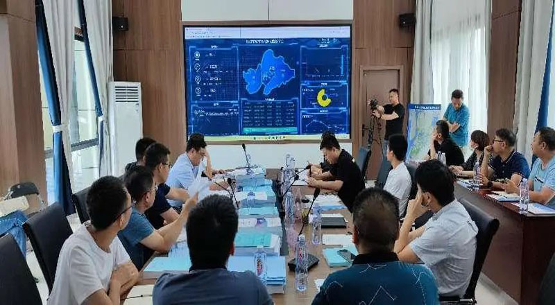铜陵市主城区路灯智能化节能化改造及市政桥梁安全监测系统EMC项目顺利验收