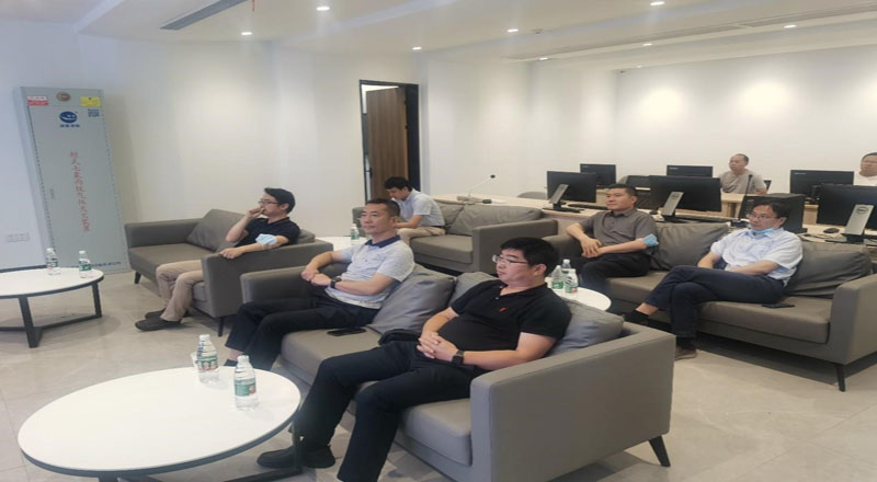 中电网通周忠国副总经理调研盛同公司