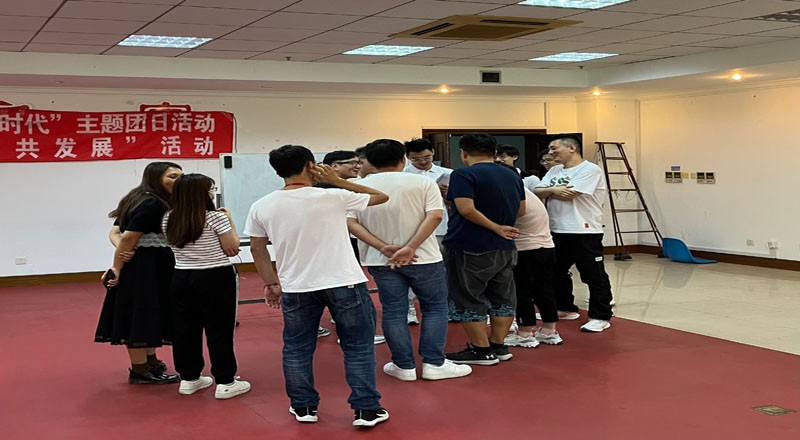 “喜迎二十大、永远跟党走、奋进新时代”主题团日活动暨“铿锵十年 我与盛同共发展”活动