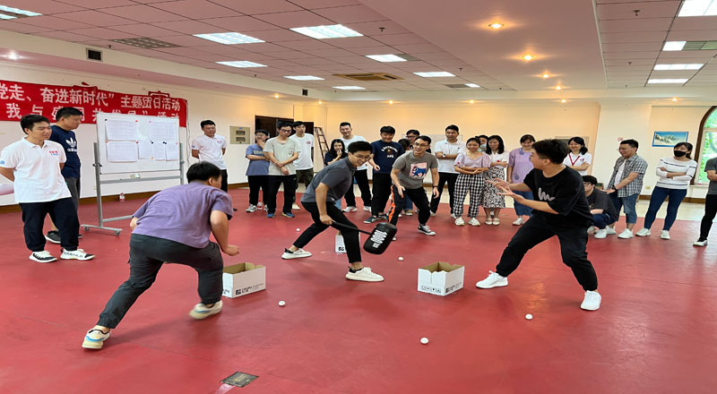 “喜迎二十大、永远跟党走、奋进新时代”主题团日活动暨“铿锵十年 我与盛同共发展”活动