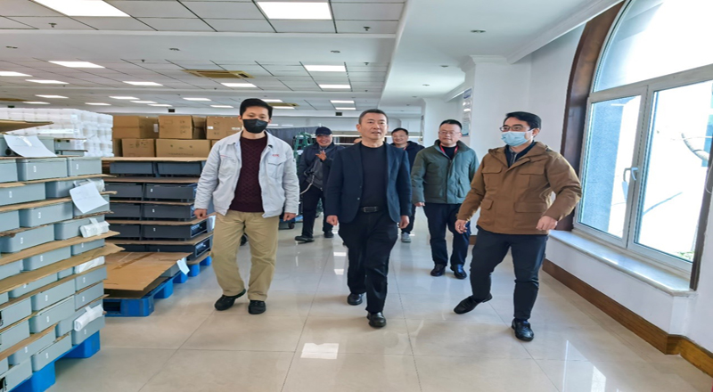 中电网通副总经理调研盛同公司