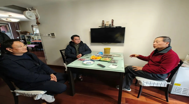 新春关怀情谊浓丨公司领导走访慰问退休职工 新春关怀情谊浓丨公司领导走访慰问退休职工