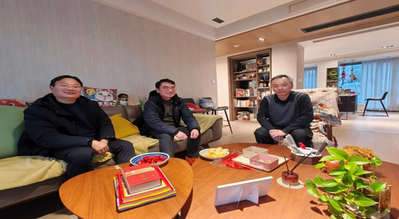 新春关怀情谊浓丨公司领导走访慰问退休职工 新春关怀情谊浓丨公司领导走访慰问退休职工