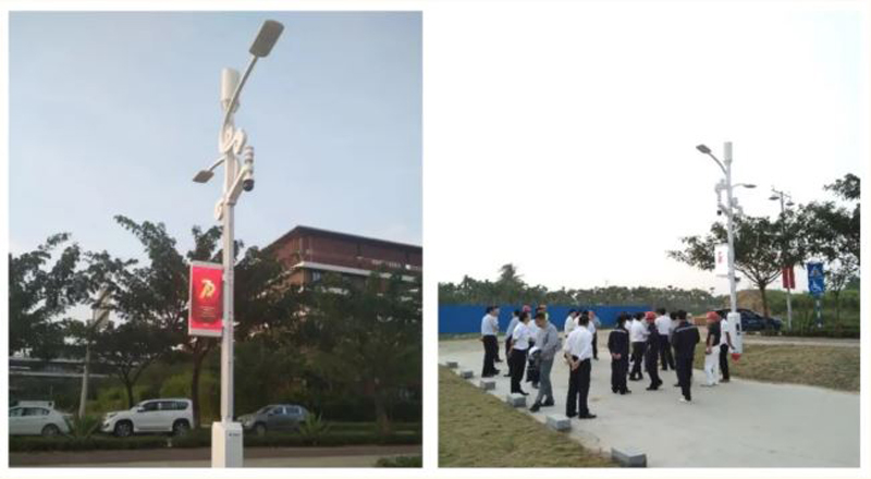 博鳌再襄盛会 电科匠心服务| 盛同公司智慧杆助力博鳌城市基础设施数字化、低碳化、智慧化发展