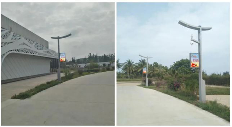 博鳌再襄盛会 电科匠心服务| 盛同公司智慧杆助力博鳌城市基础设施数字化、低碳化、智慧化发展