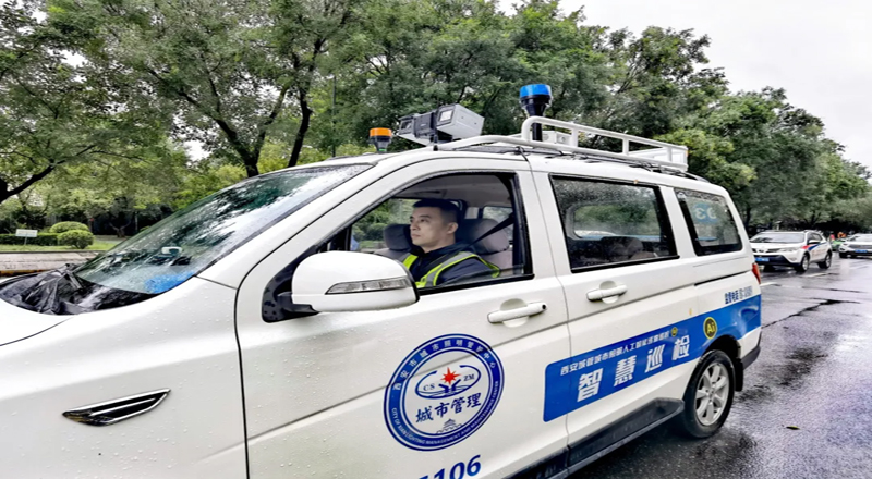 城管AI | 西安城市路灯照明进入智能巡检时代