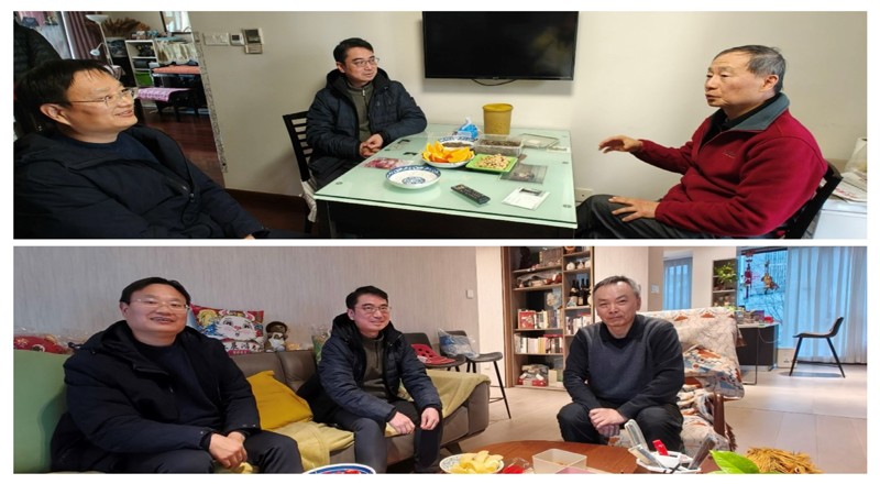 新春关怀情谊浓丨公司领导走访慰问退休职工