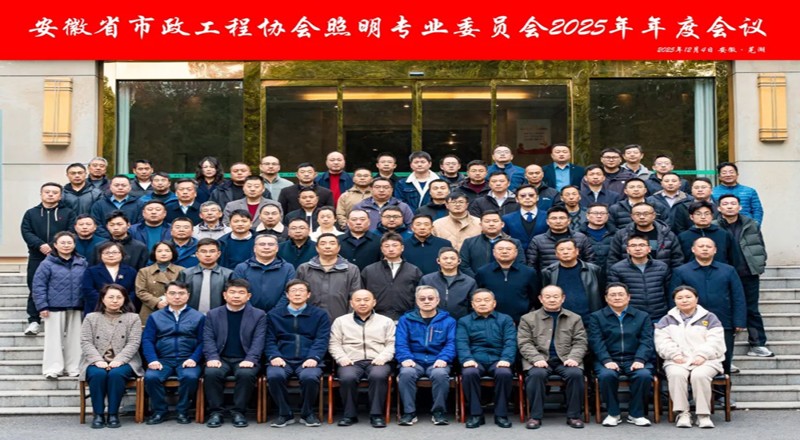 热烈祝贺安徽省市政工程协会照明专委会2025年度会议圆满成功召开